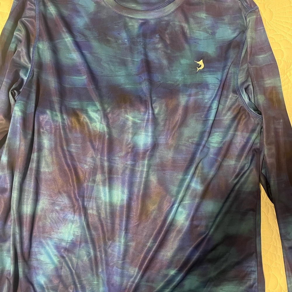 Reel Legends Blue Performance Shirt